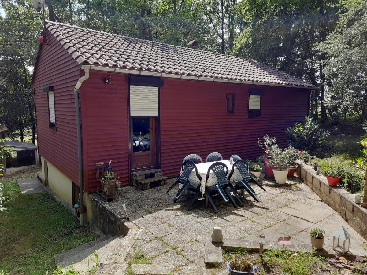 Chalet isolé a 2km de Sarlat Villa Saint-Andre-d'Allas Esterno foto